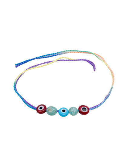 (Set of 3) Evil Eye Kids Cartoon Rakhi Bracelet Bhai Bhaiya Bro
