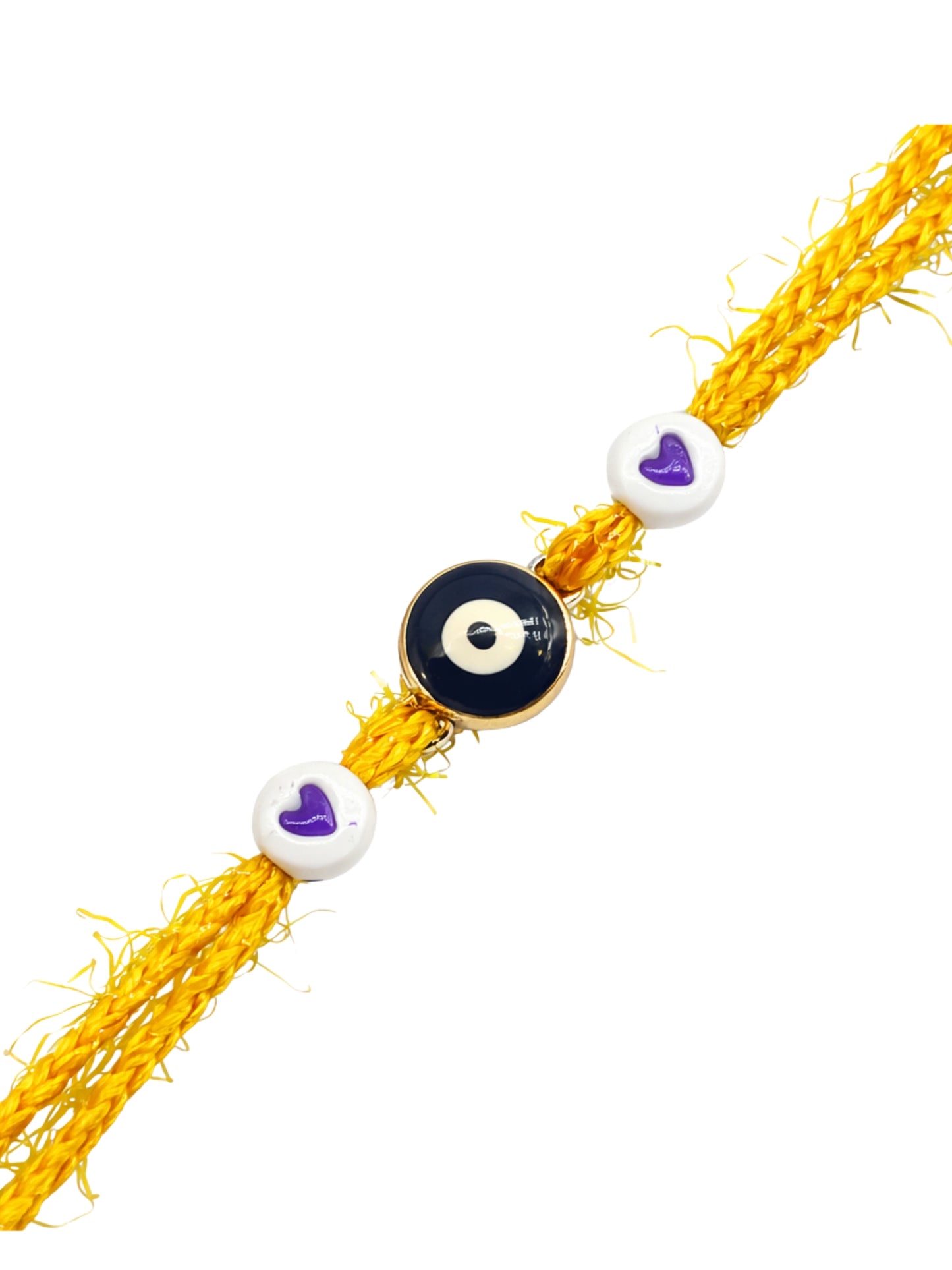 Black Evil Eye Kids Rakhi Bracelet for Bhai Bhaiya Bro