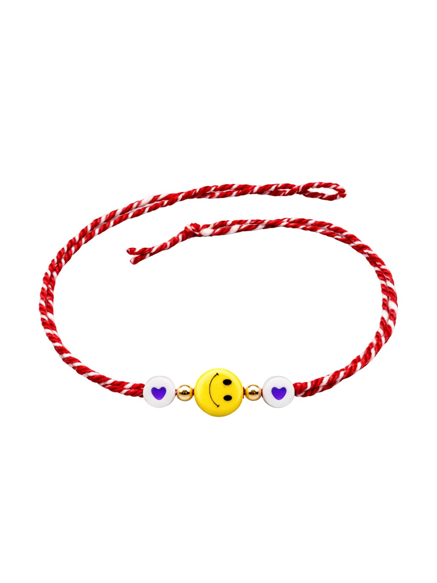 (Set of 2) Elephant Smiley Face Kids Rakhi Bracelet for Bro