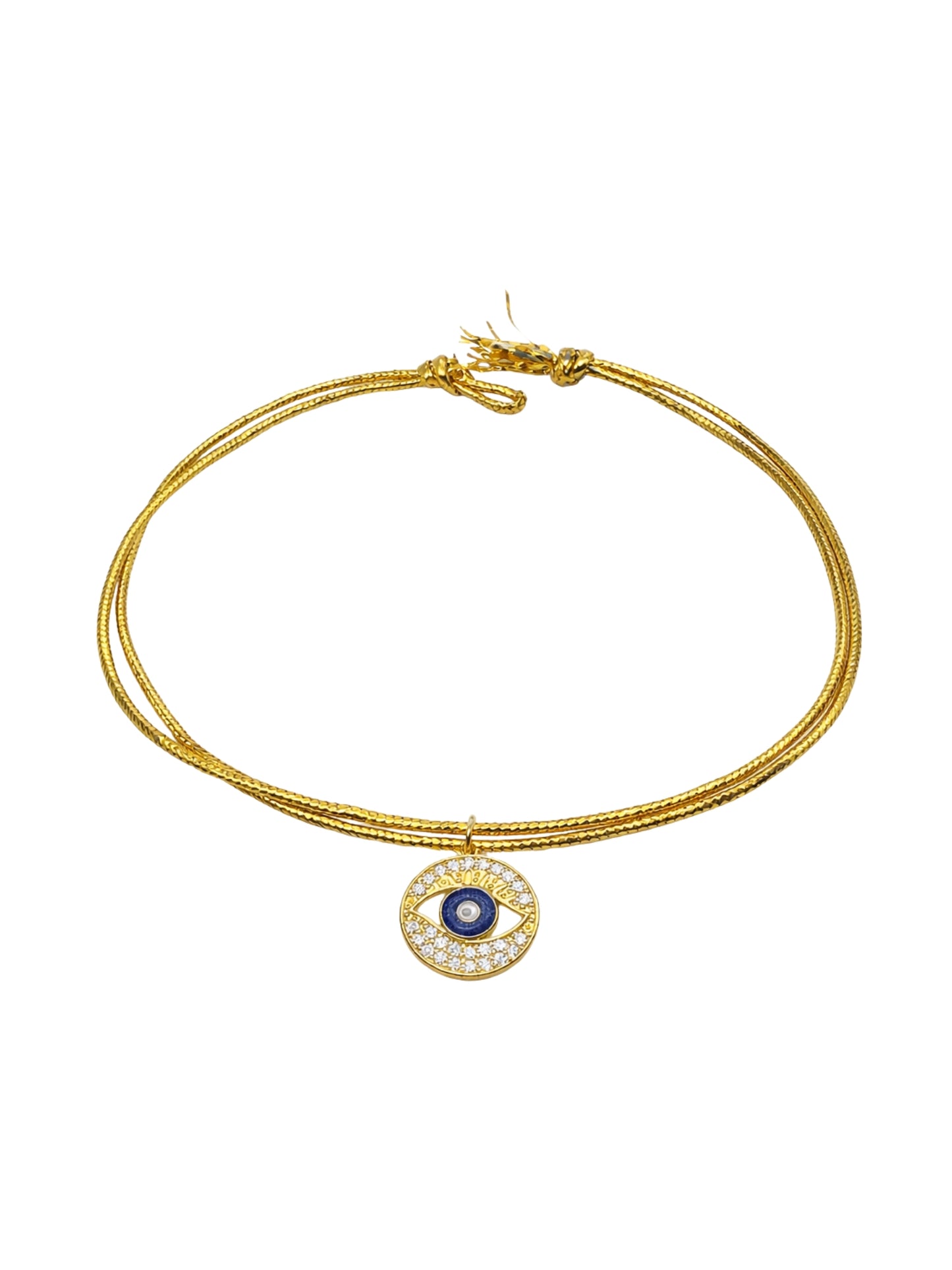 Evil Eye Pendant Bracelet Rakhi For Bhai Bhaiya Bro