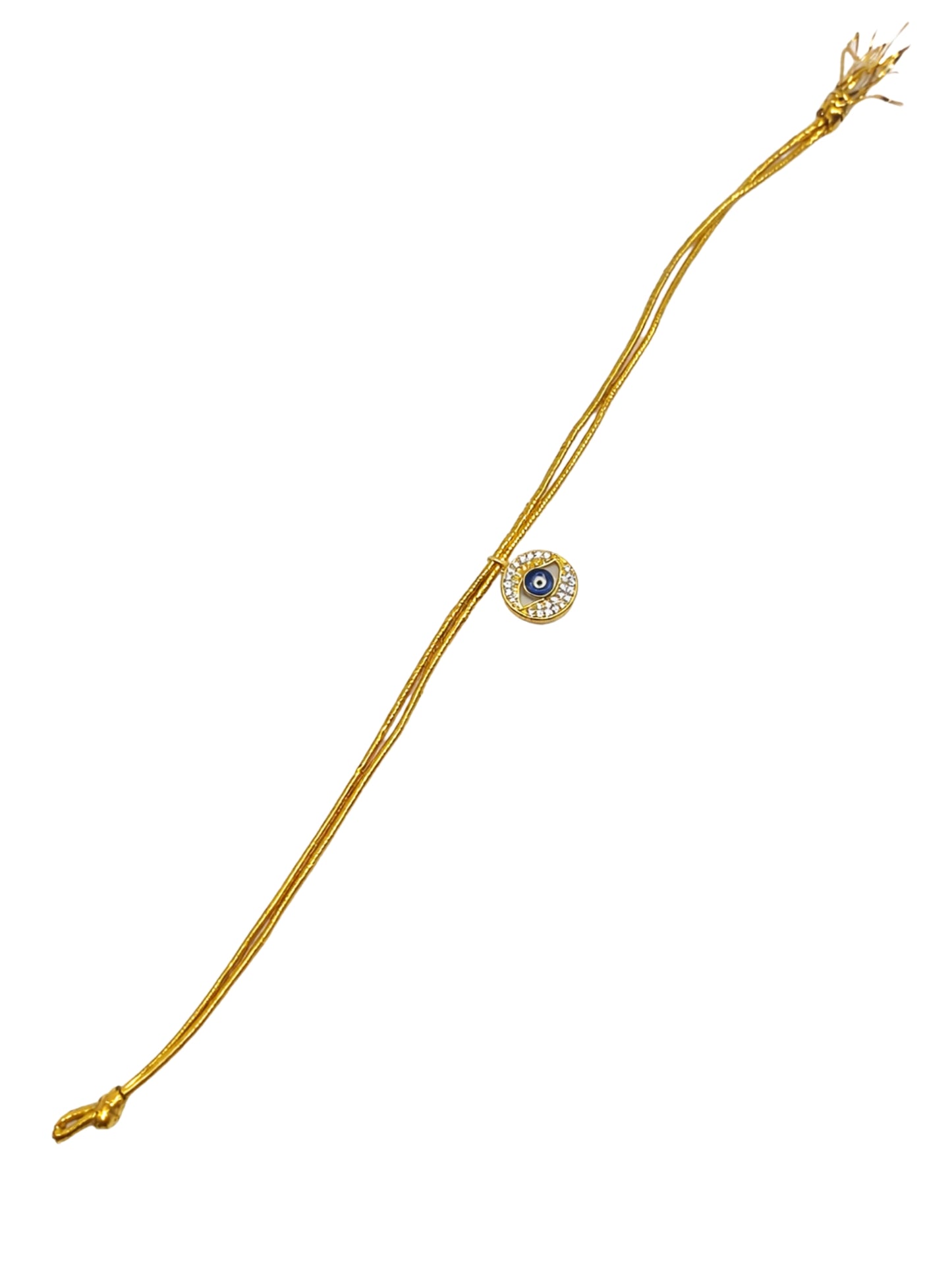Evil Eye Pendant Bracelet Rakhi For Bhai Bhaiya Bro