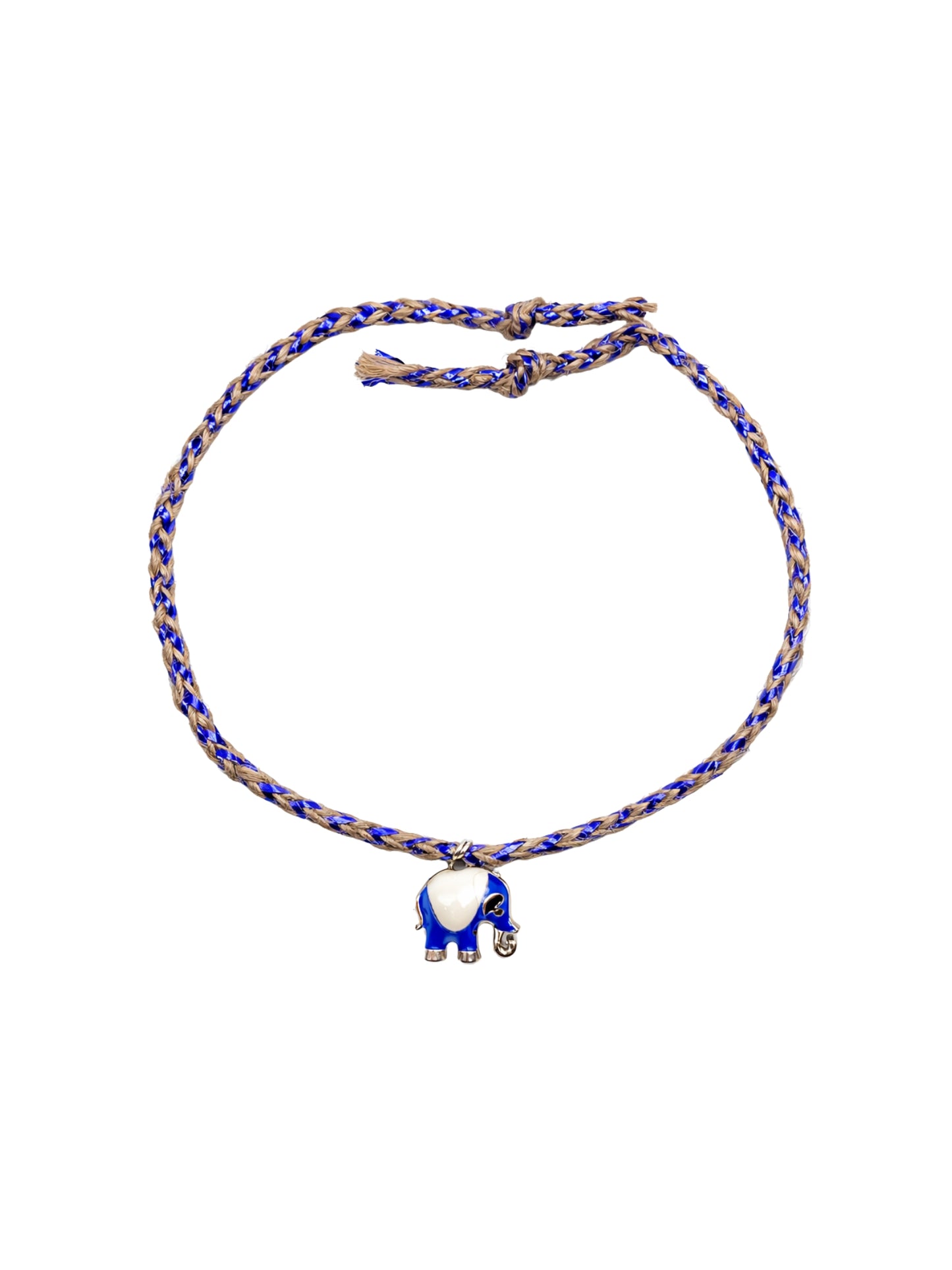Blue Elephant Rakhi Bracelet For Bhai Bhaiya Bro
