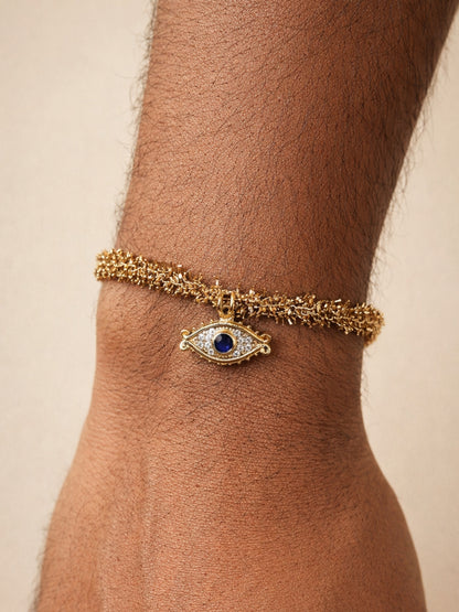 Evil Eye Charm Rakhi Bracelet For Bhai Bhaiya Bro