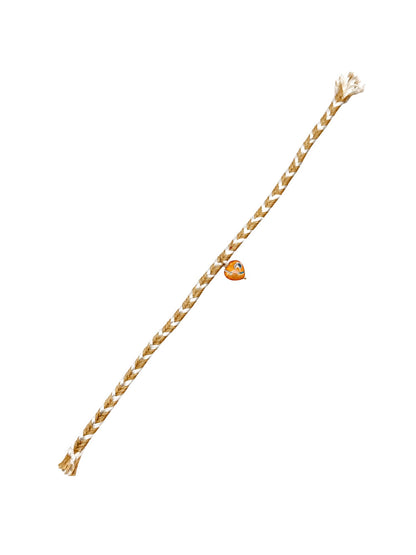 Healing Stone Heart Bracelet Rakhi For Bhai Bhaiya Bro Gift