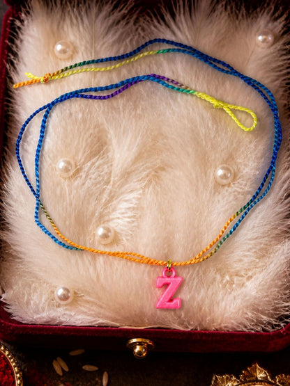 A To Z Beads Letters Kids Rakhi Bracelet For Kids Bhaiya Bro Bhai Gift