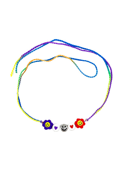 Colorful Smiley Kids Rakhi Bracelet Bhai Bhaiya Bro