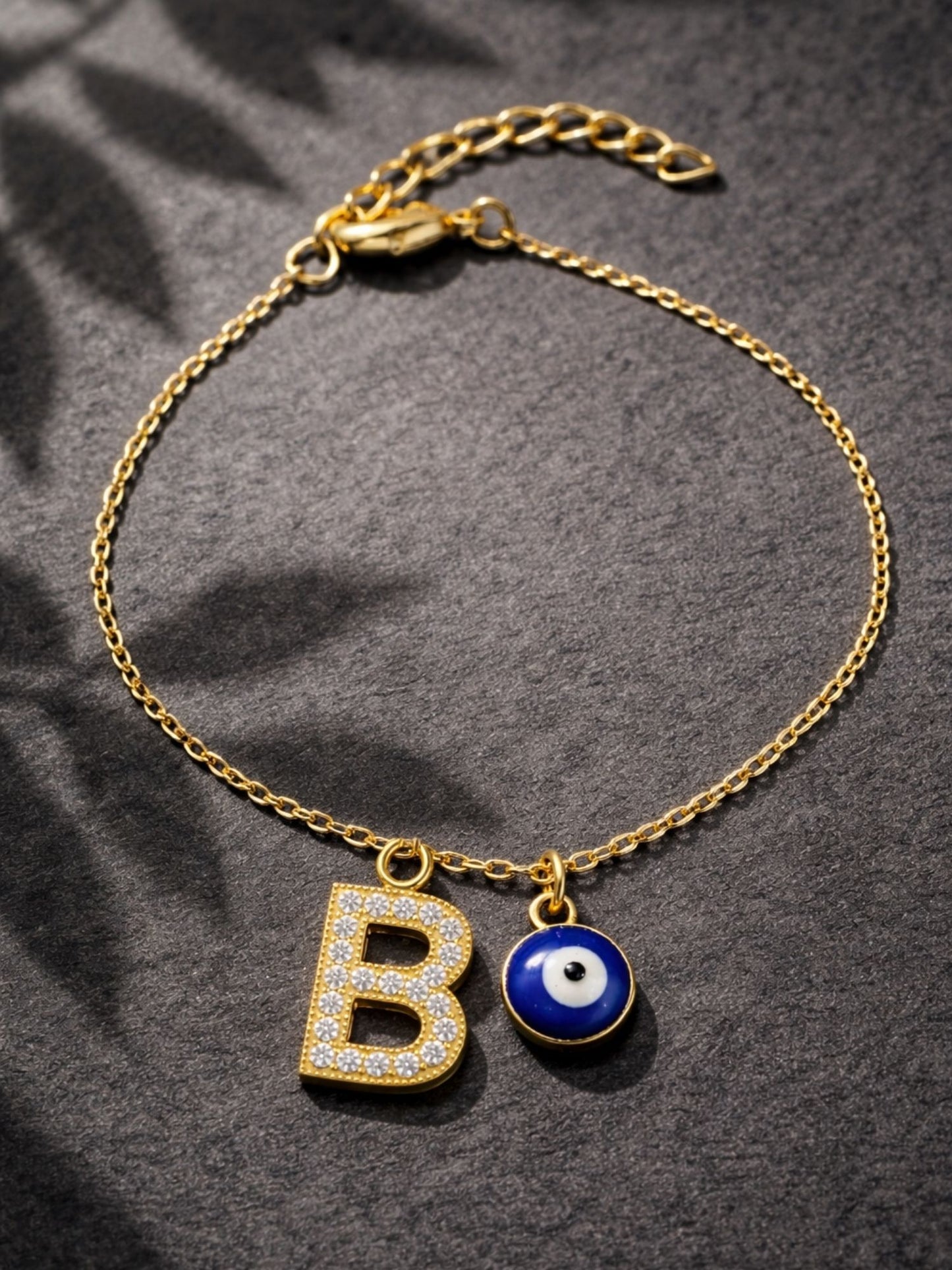A TO Z Alphabet AD Initial Name Lumba Rakhi Bracelet For Bhaiya Bhabhi