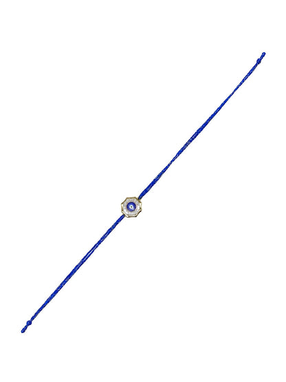 Blue Evil Eye Rakhi for Brother | Nazar Rakhi