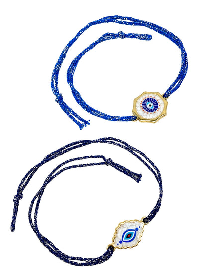 (Set of 2) Evil Eye Rakhi Combo for Brother