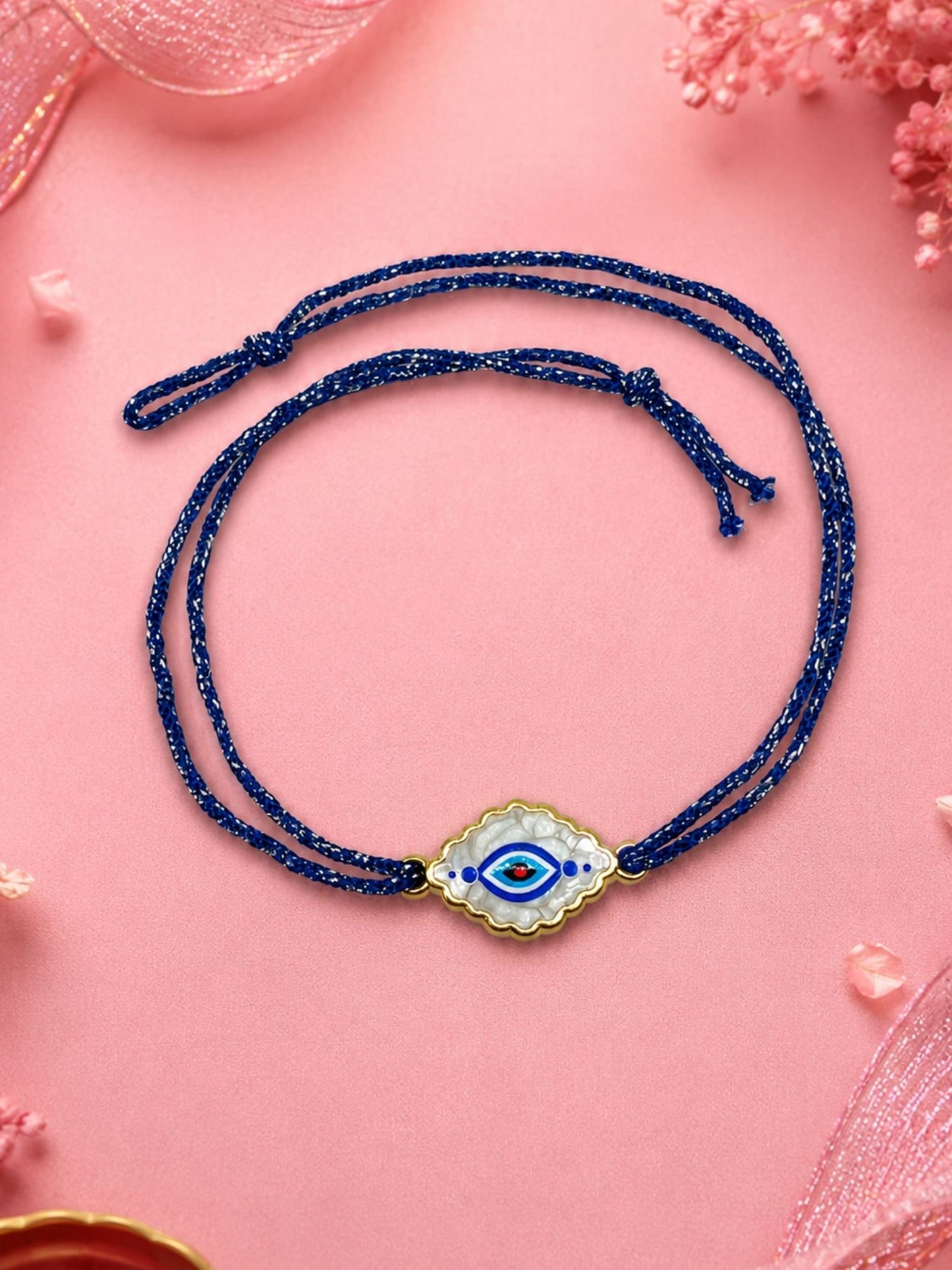 Blue Evil Eye Rakhi for Bhai | Nazar Rakhi