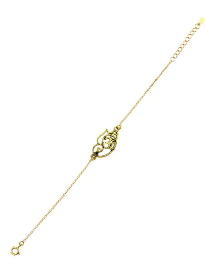 Ganesh & Om Rakhi Bracelet for for Brother Bhai