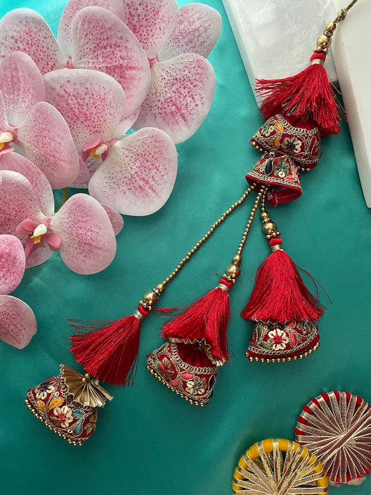 Tassel/Embroidery Latkan Lumba Rakhi