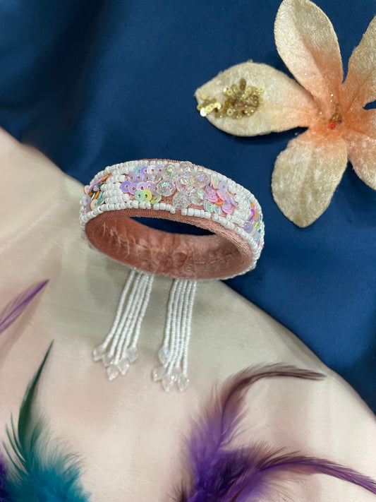 Pearl & Beaded Bangle Lumba Rakhi