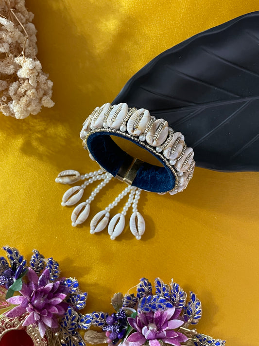Pearl Sea Shell Bangle Lumba Rakhi