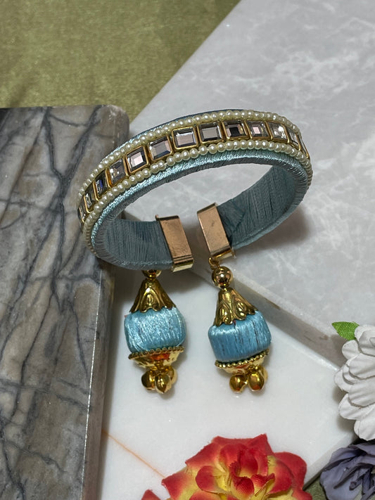 Mirror Ghungroo Bangle Lumba Rakhi