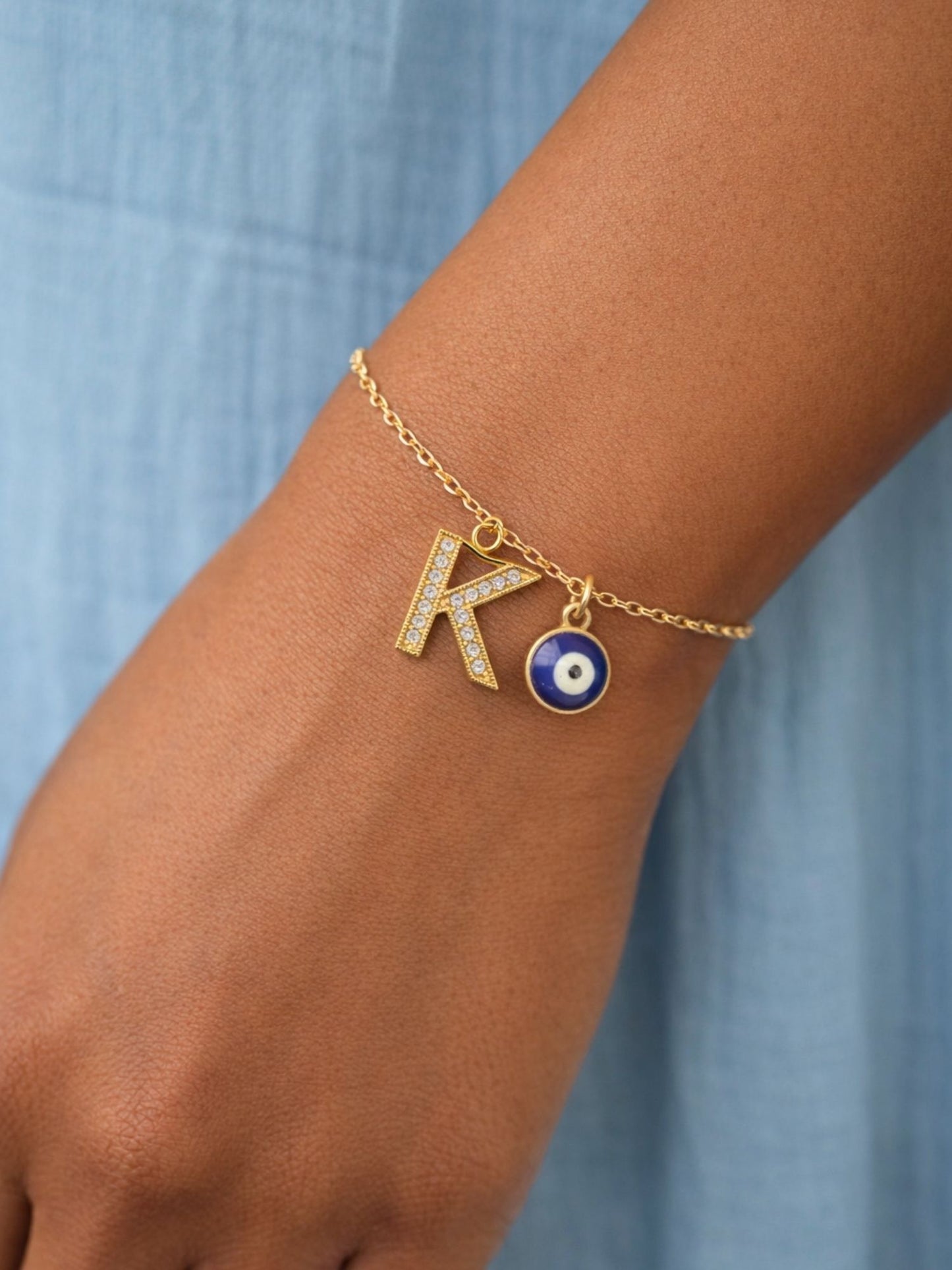 A TO Z Alphabet AD Initial Name Lumba Rakhi Bracelet For Bhaiya Bhabhi