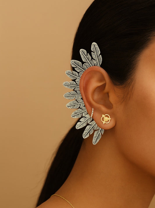 Feather Design Earcuff