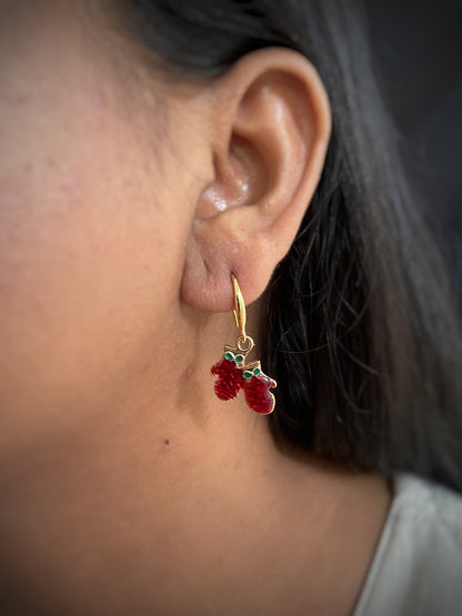 holiday earrings