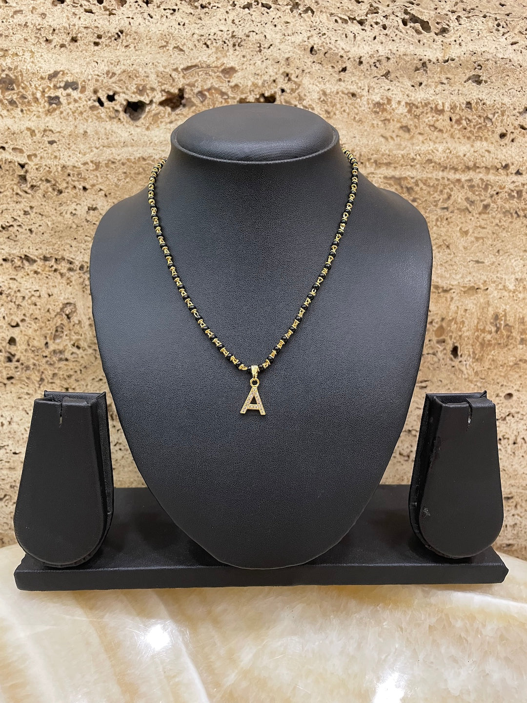 Alphabet short Mangalsutra