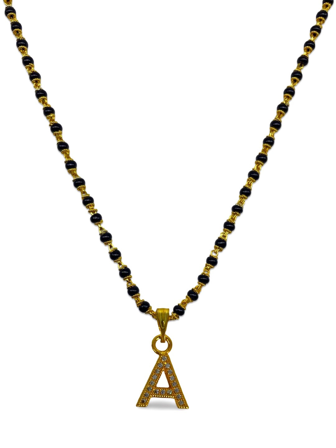 Gold-Plated Name Mangalsutra