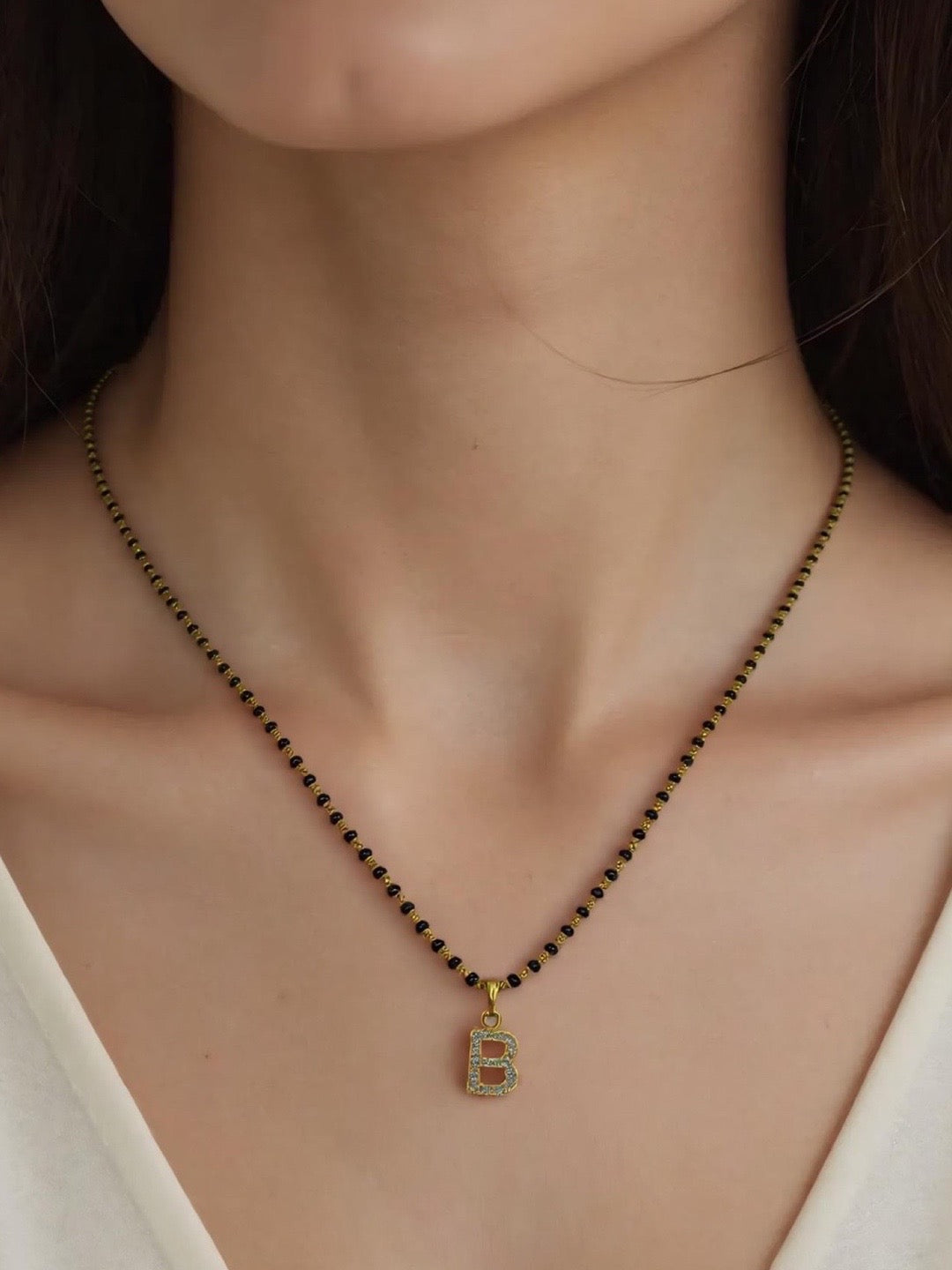 Initial Alphabet Mangalsutra