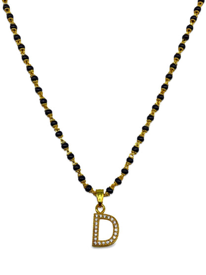 Gold-Plated Name Mangalsutra