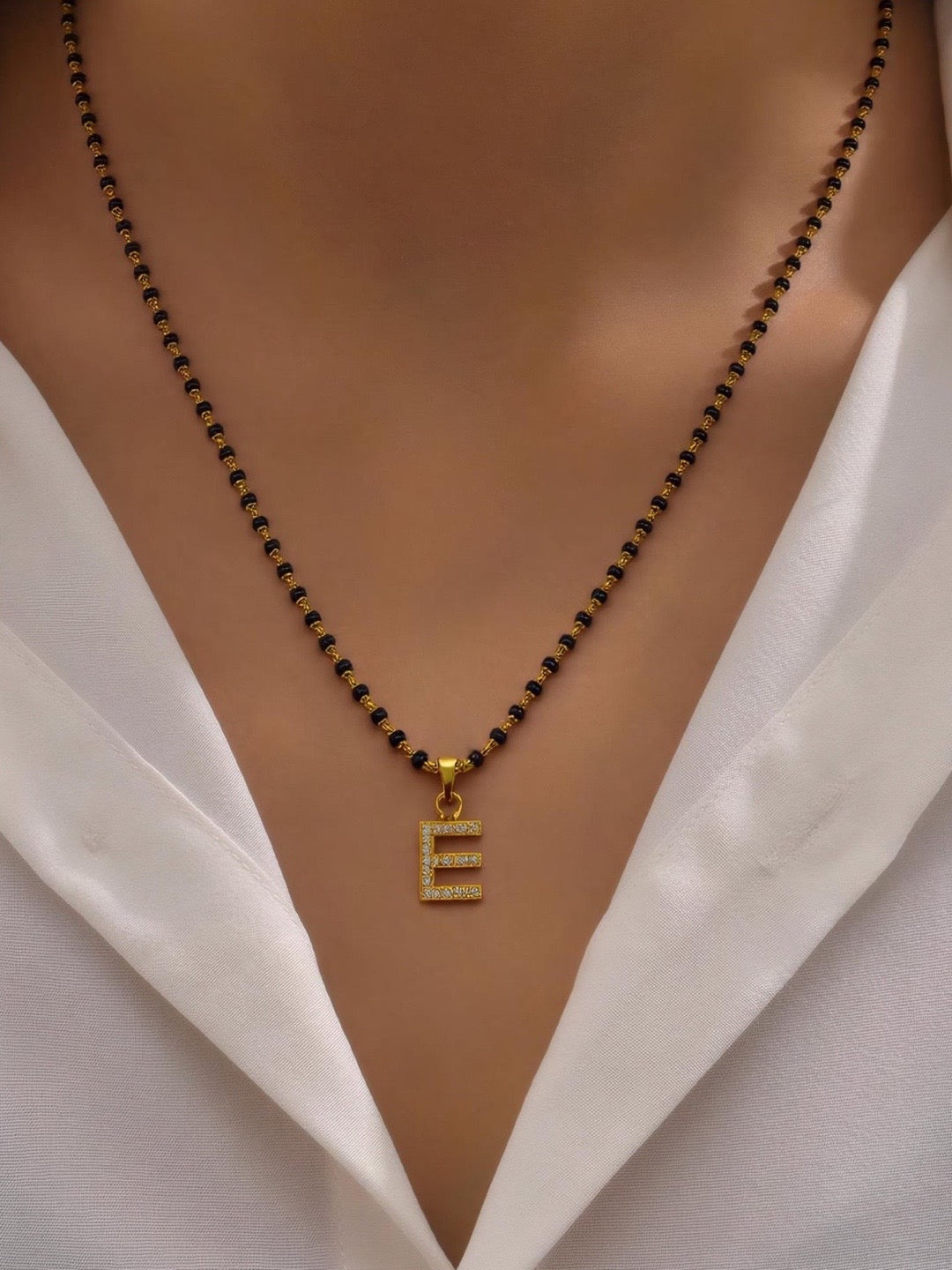 Initial Alphabet Mangalsutra