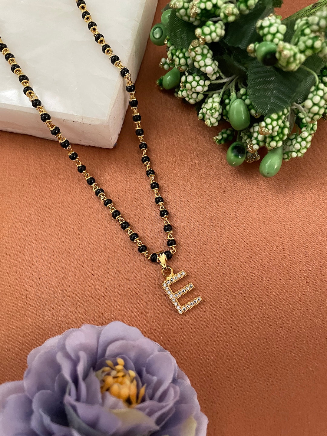 Letter Pendant Mangalsutra