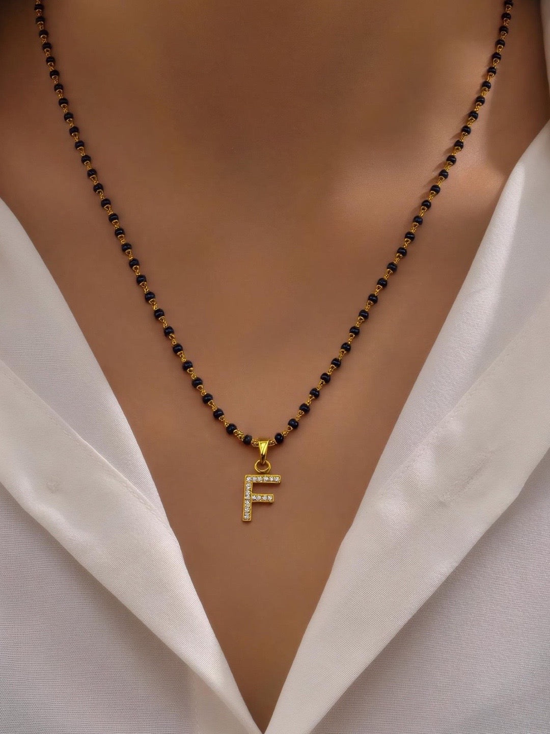 Initial Alphabet Mangalsutra