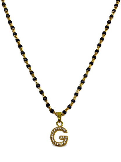 Alphabet short Mangalsutra