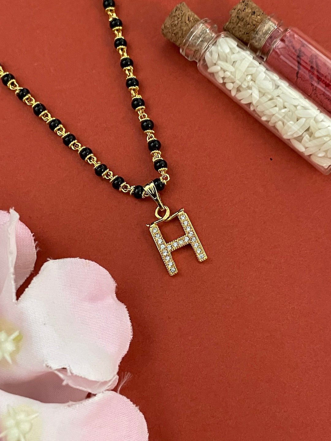 Initial Alphabet Mangalsutra