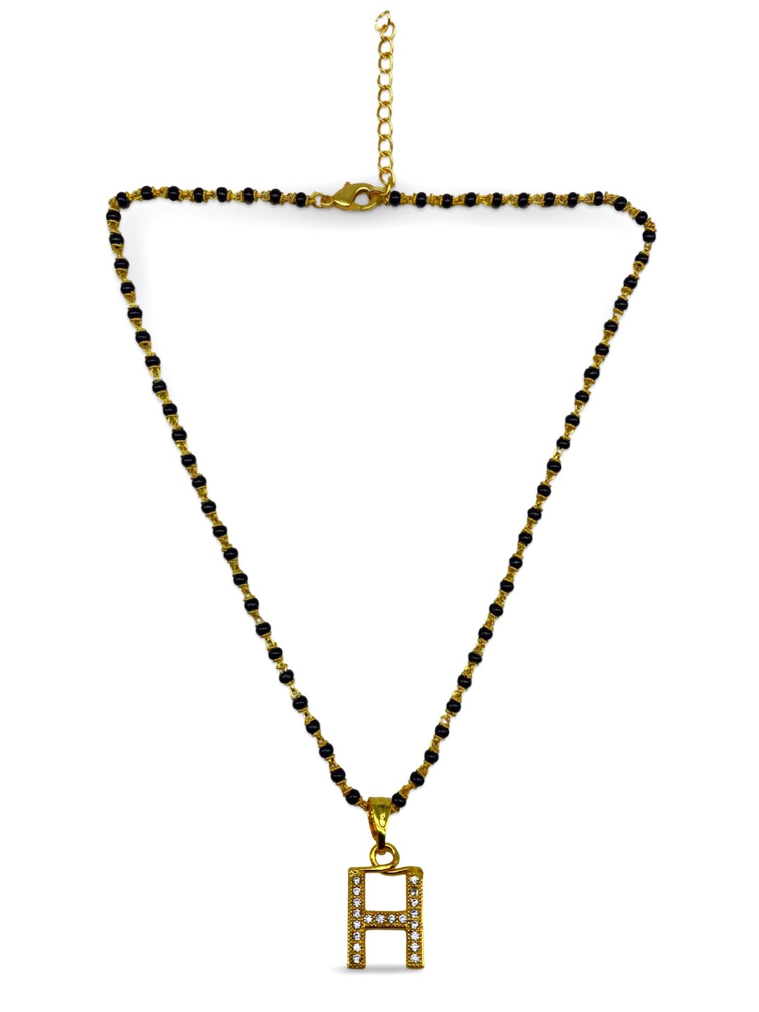 Gold-Plated Name Mangalsutra
