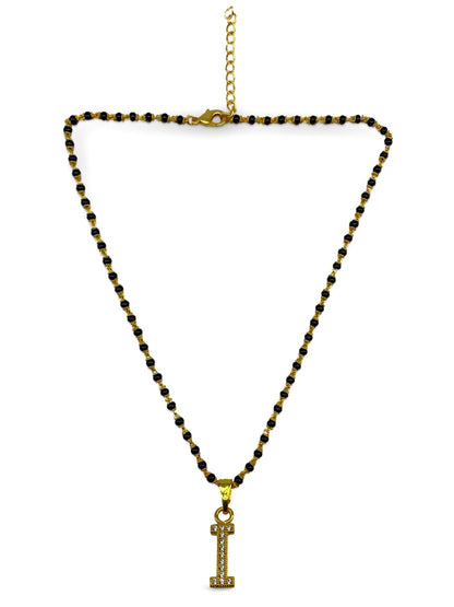 Gold-Plated Name Mangalsutra