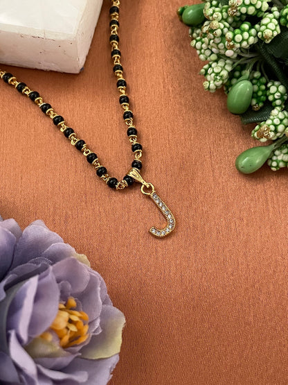 Initial Alphabet Mangalsutra