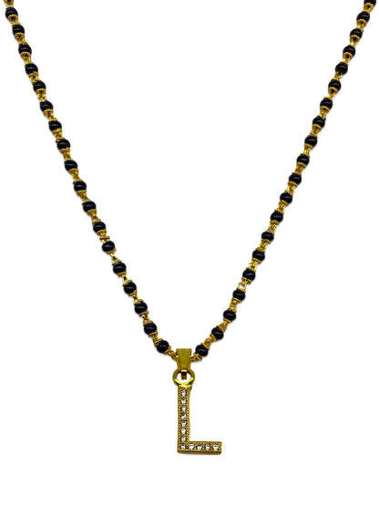 Alphabet short Mangalsutra