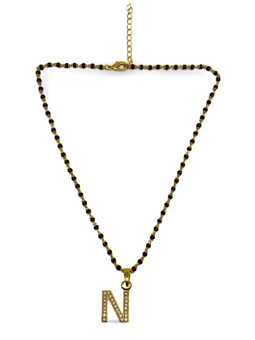 Gold-Plated Name Mangalsutra