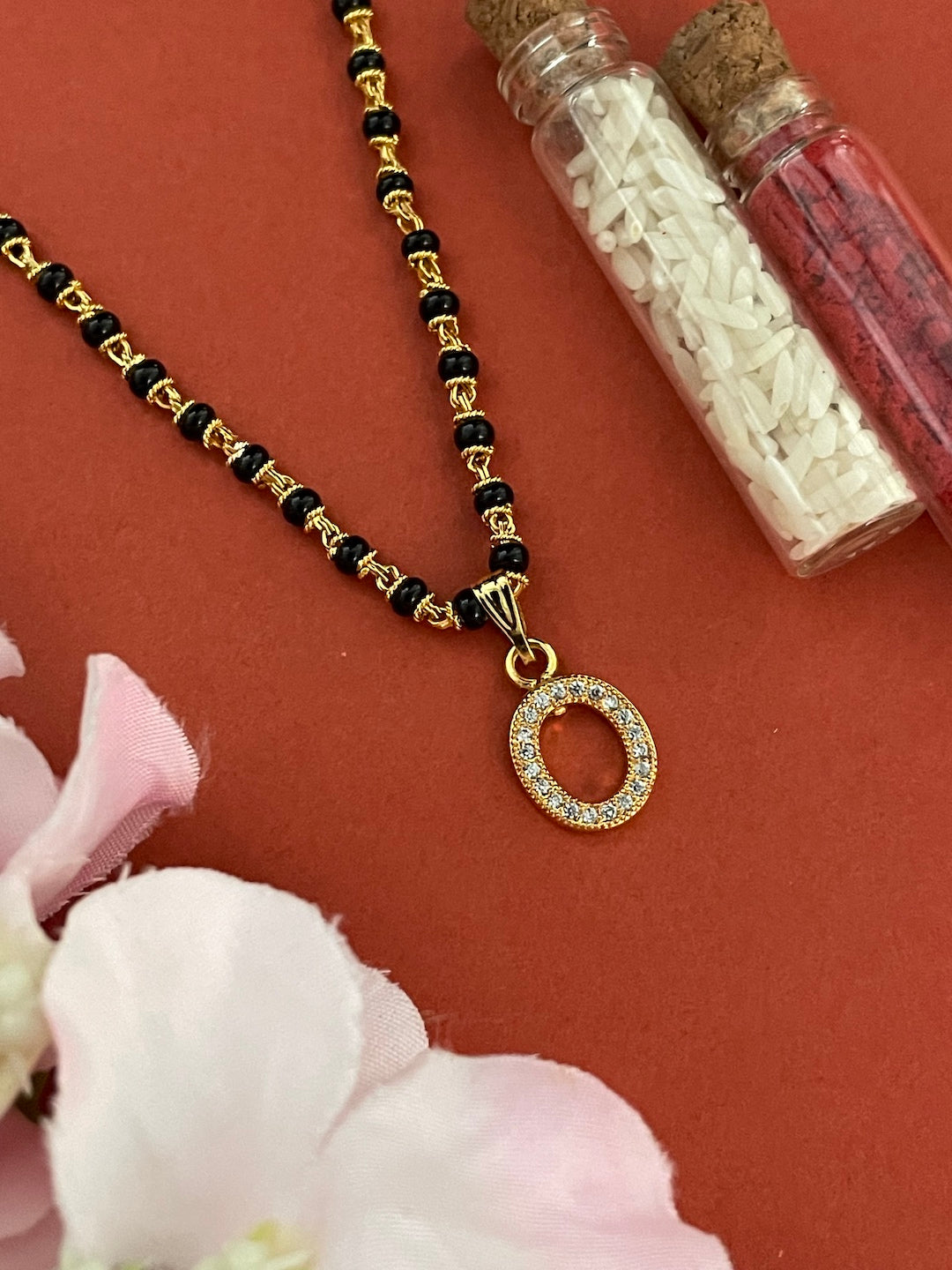 Initial Alphabet Mangalsutra