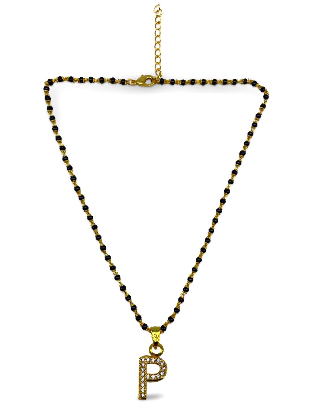 Gold-Plated Name Mangalsutra