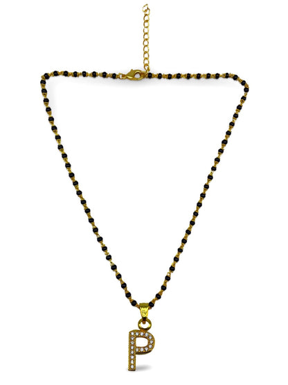 Gold-Plated Name Mangalsutra
