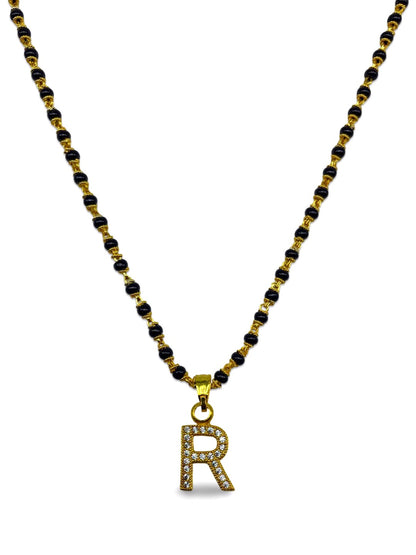 Alphabet short Mangalsutra