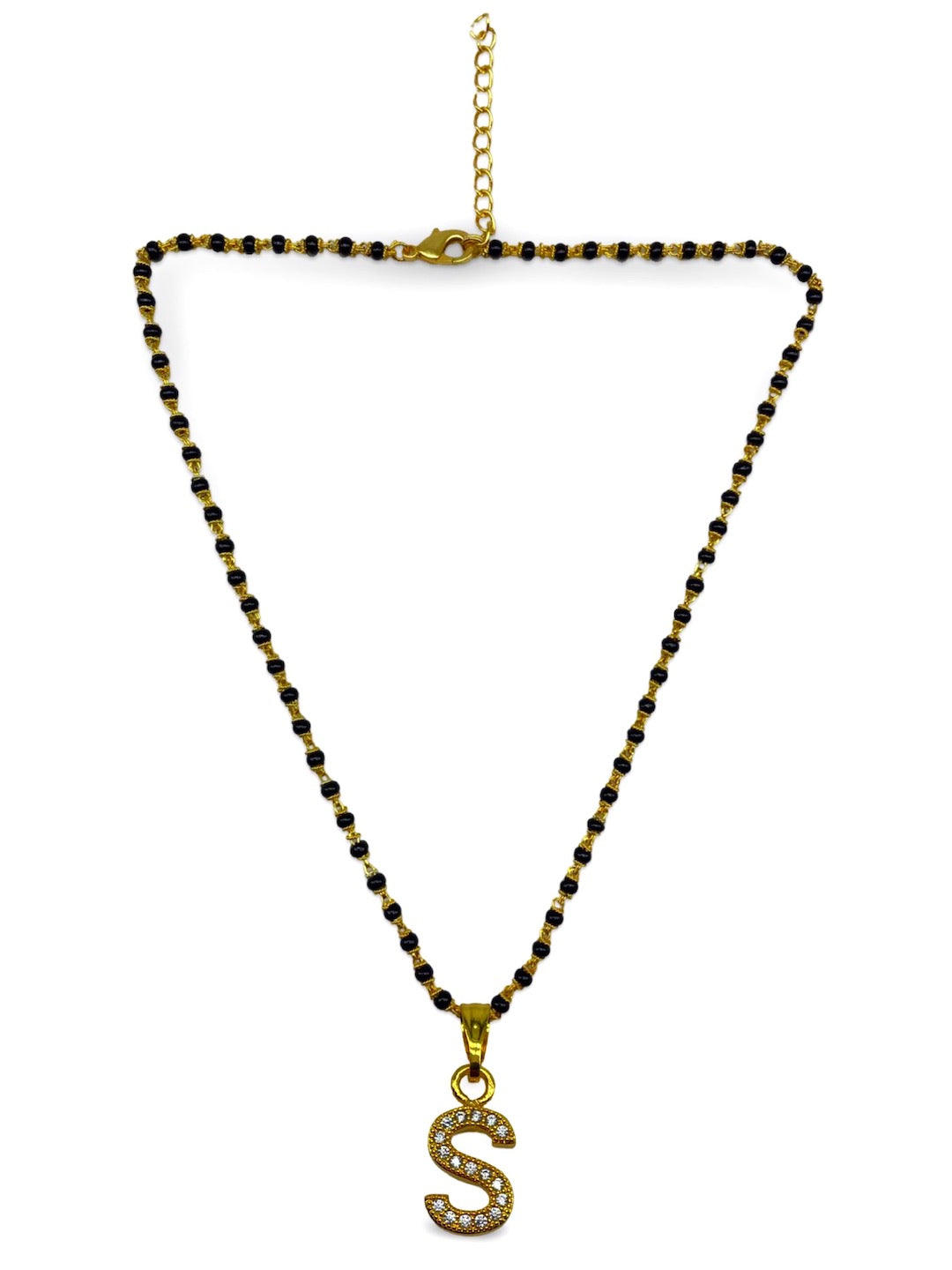 Gold-Plated Name Mangalsutra