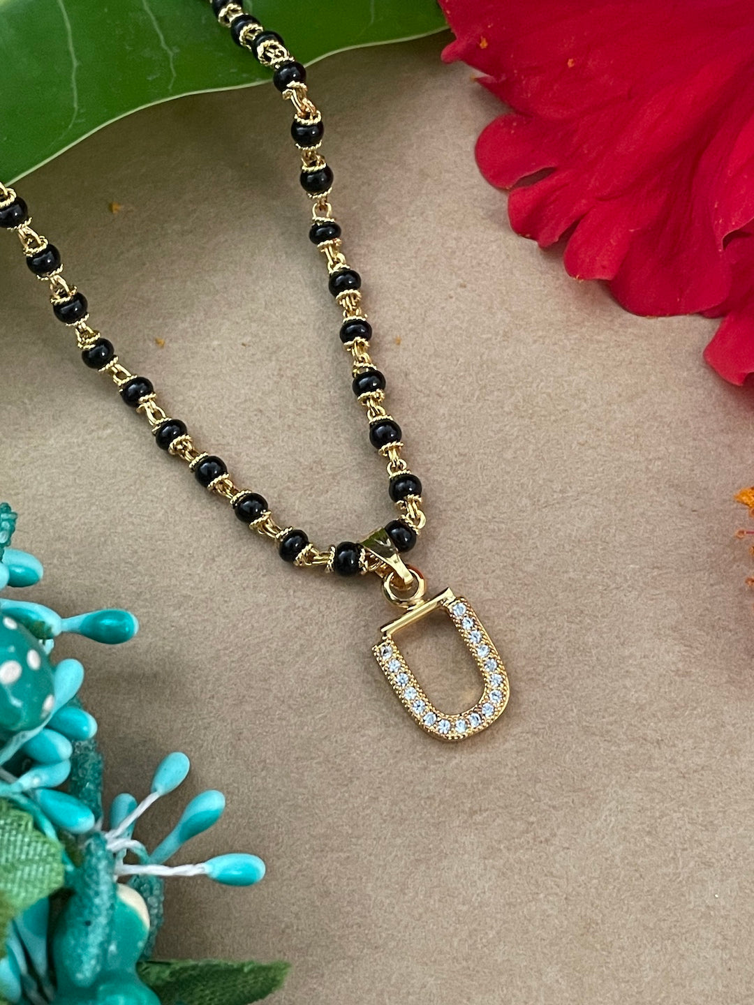 Initial Alphabet Mangalsutra
