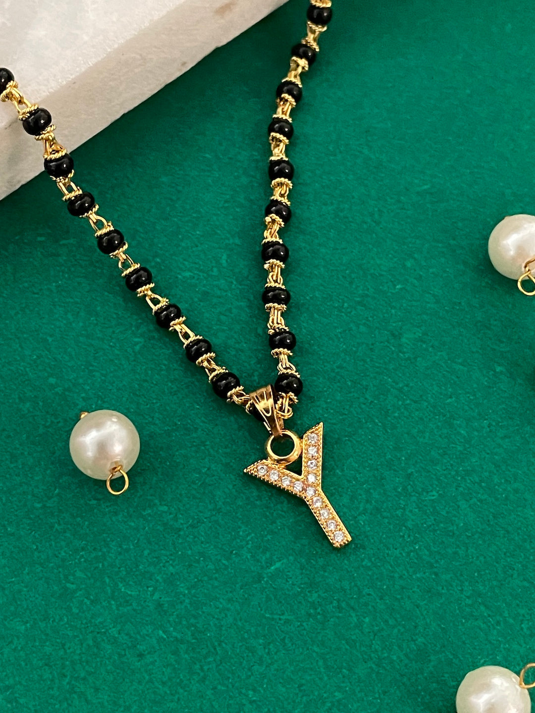 Initial Alphabet Mangalsutra