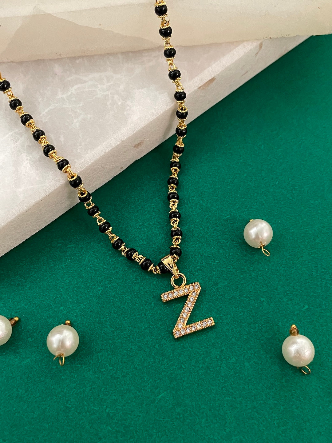 Initial Alphabet Mangalsutra