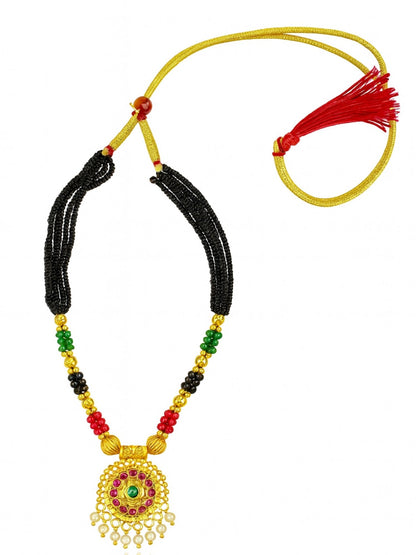 Thushi Pendant Maharashtrian Mangalsutra Design