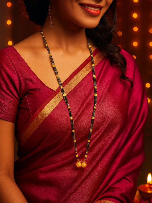 Two Vati Pendant Long Mangalsutra Designs