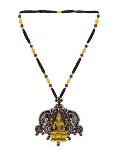 Mata Laxmi Pendant Long Mangalsutra Designs