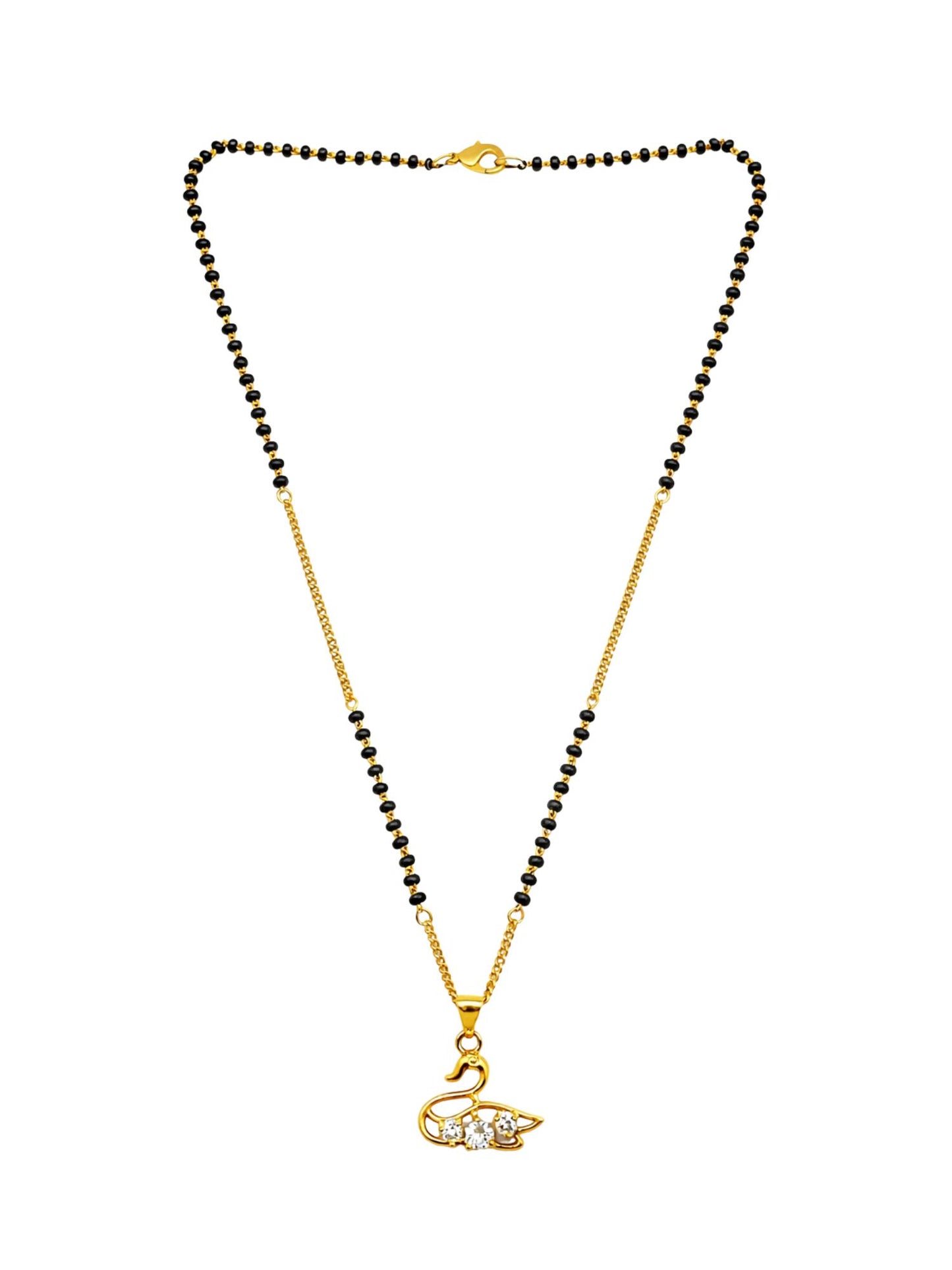 Swan AD Pendant Short Mangalsutra Design for Women
