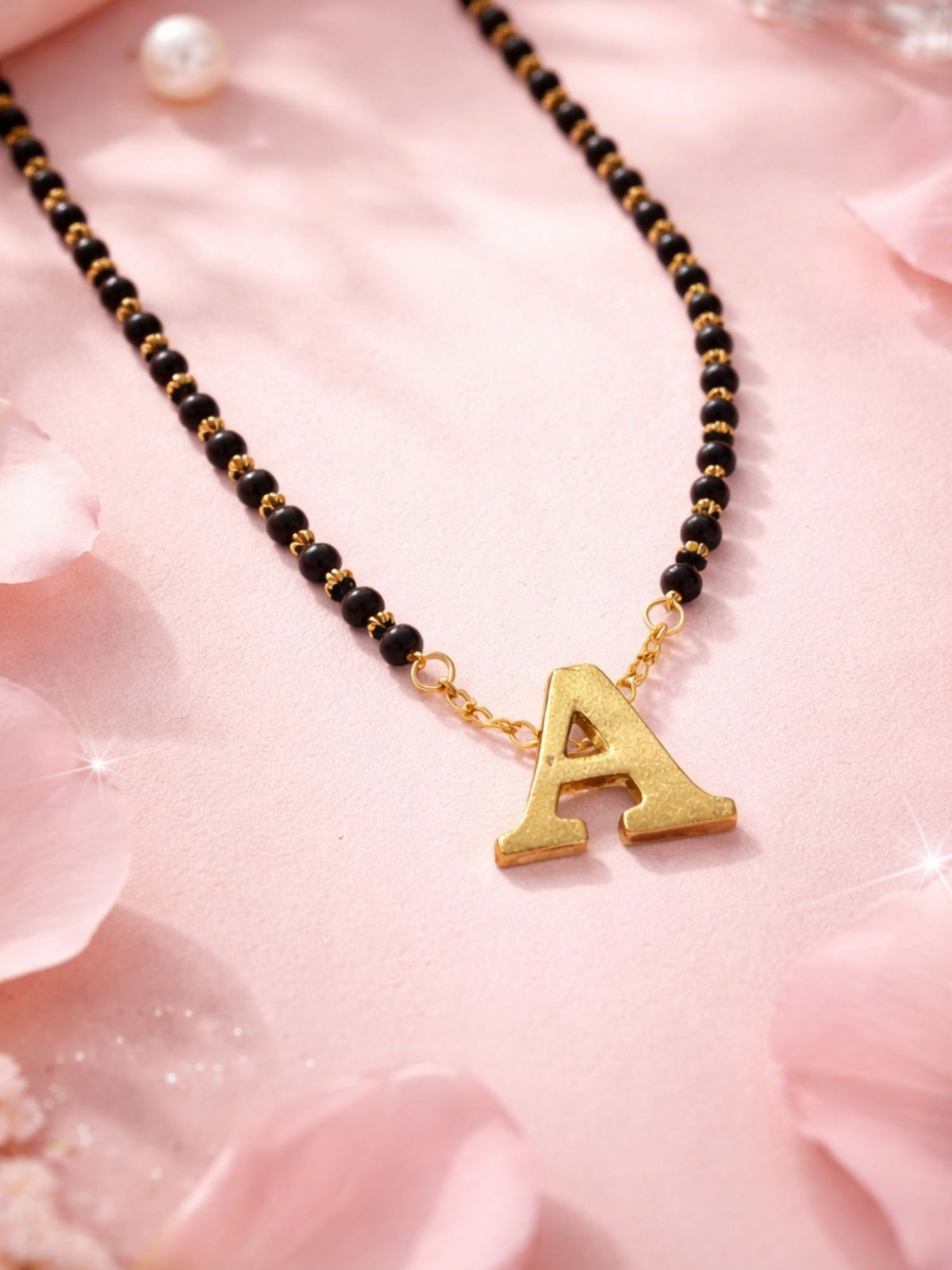 A-Z Letter Short Mangalsutra Designs (18 Inches)