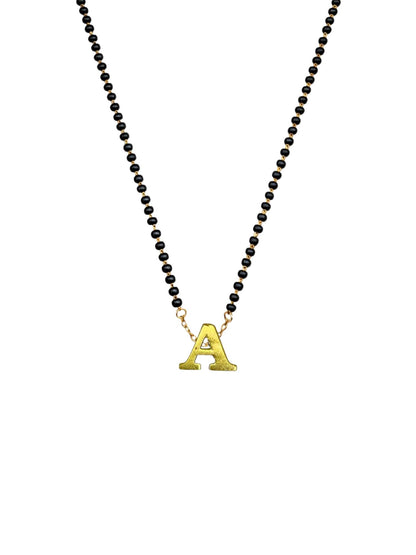 A-Z Letter Short Mangalsutra Designs (18 Inches)